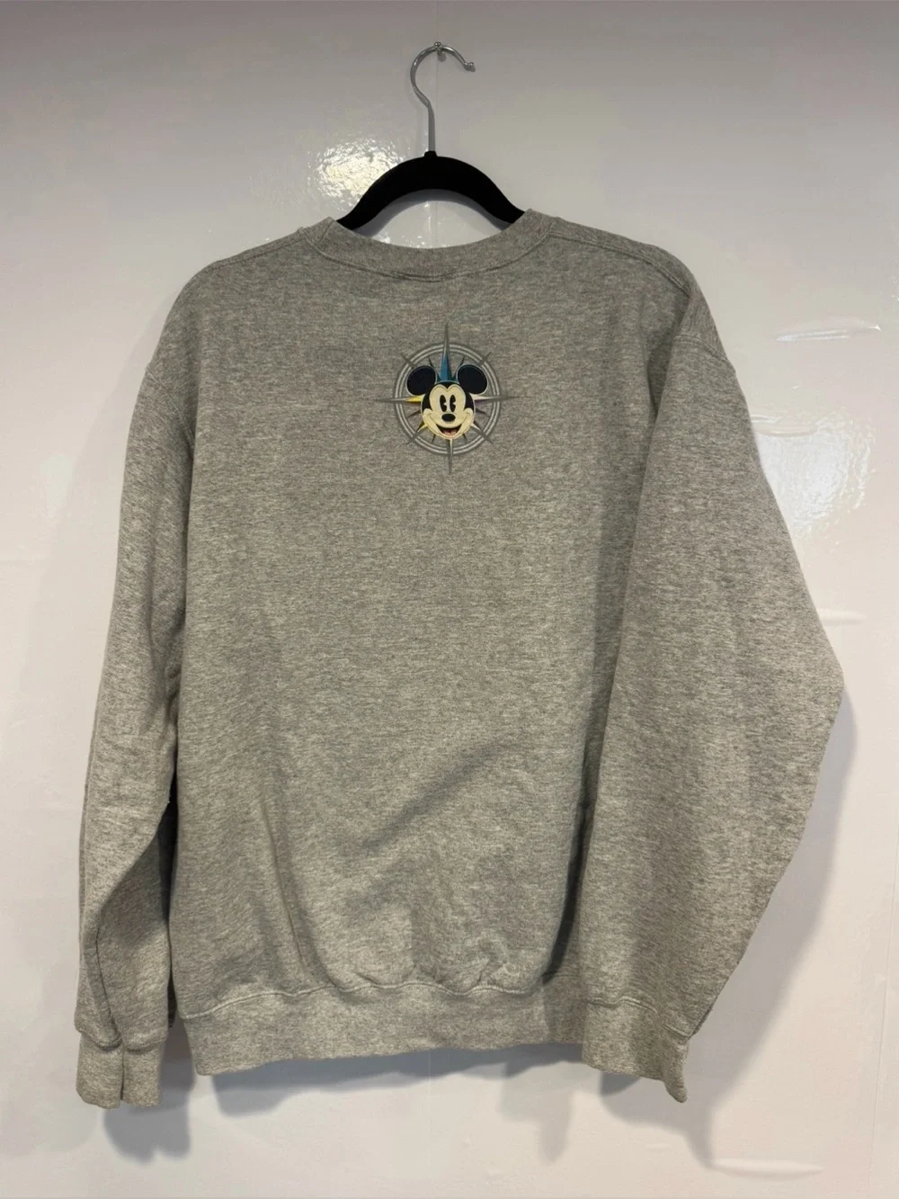 Disney World Gray Discover the Magic all‎ 4 Parks Graphic Crewneck Sweatshirt